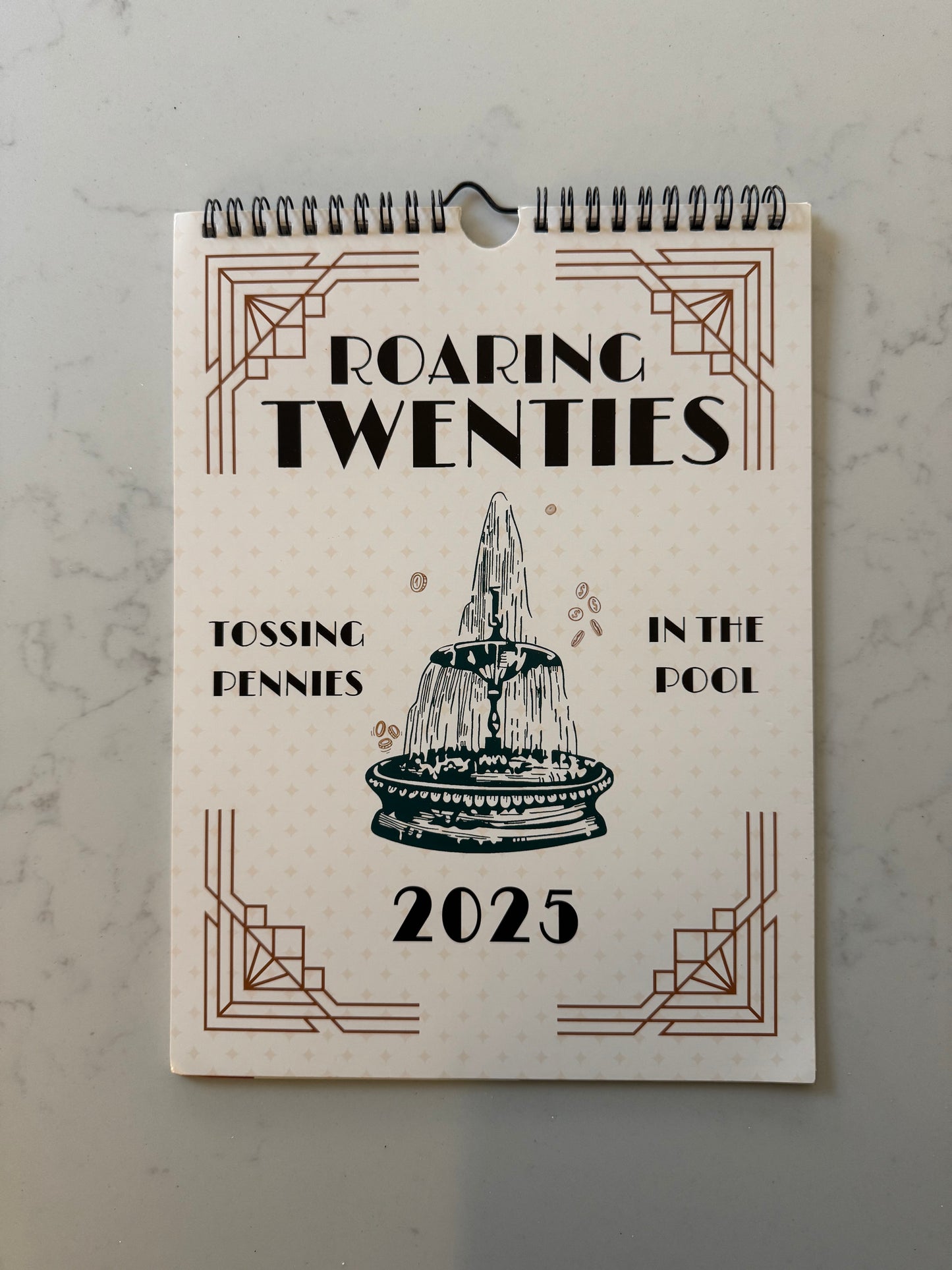 Taylor Swift Inspired 2025 Calendar - Roaring Twenties A4