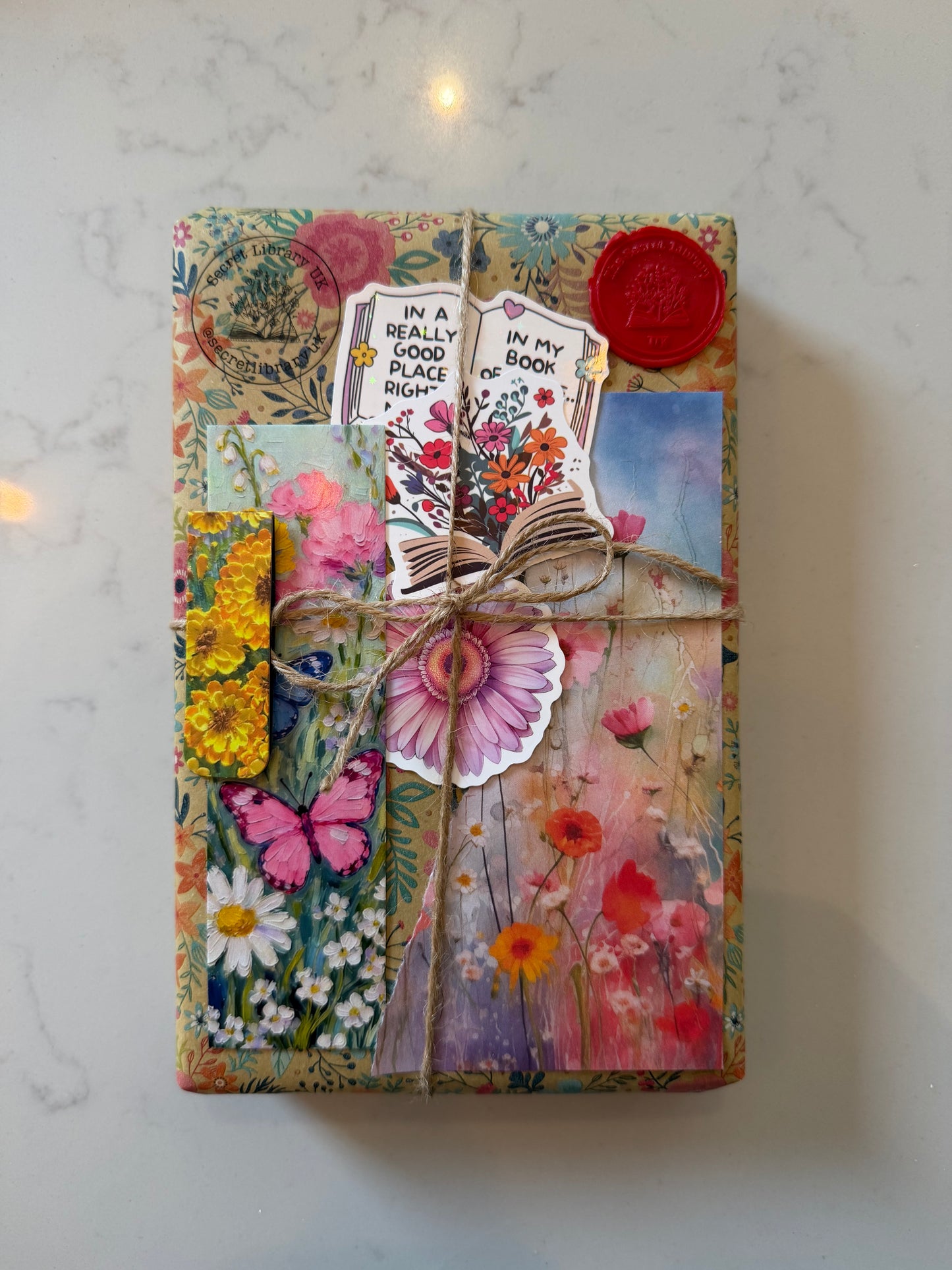 Summer Floral Blind Date With a Book