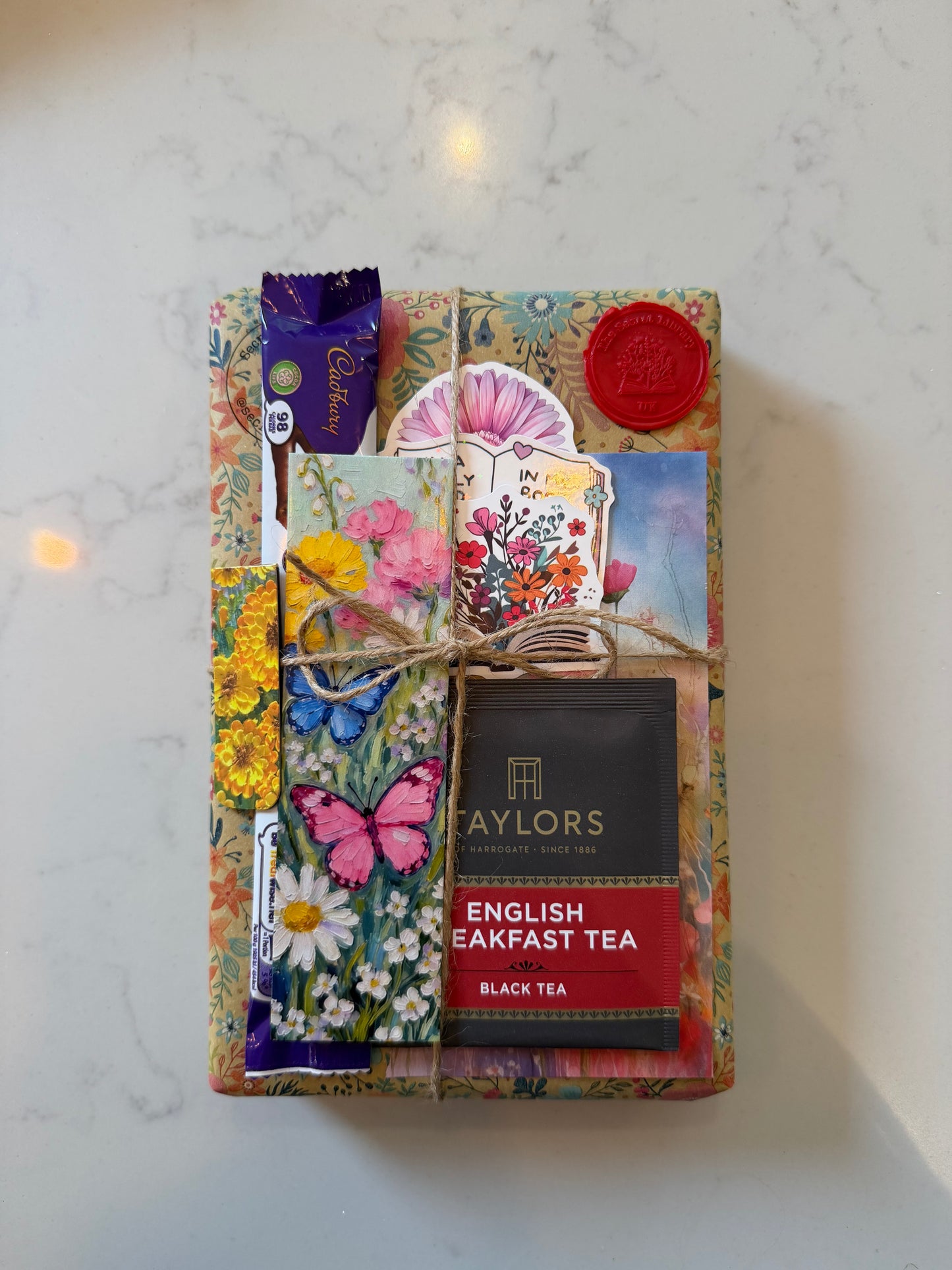 Summer Floral Blind Date With a Book